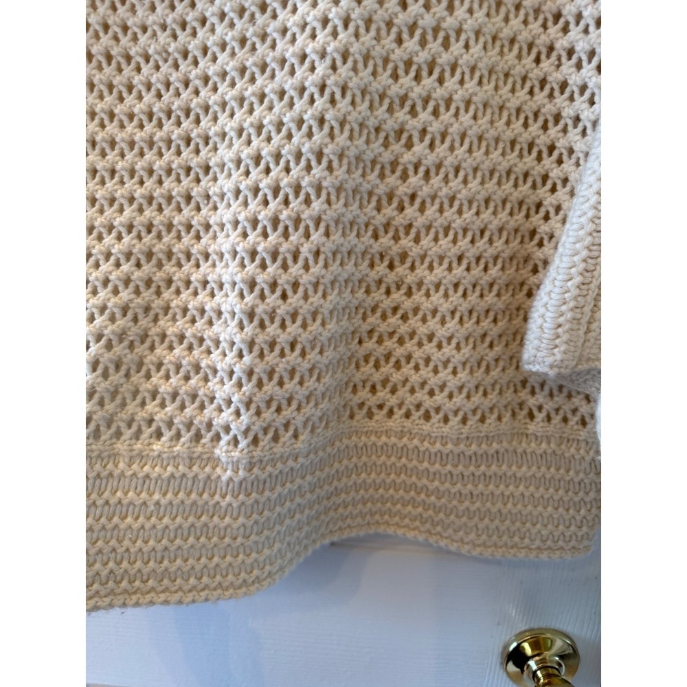 Chico's Black Label Cashmere Blend Chunky Knit Oversized Sweater L/XL - Picture 5 of 8